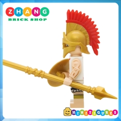 Xếp hình mô hình quân đoàn lính Hi Lạp Greece Hoplite Gladiator trung cổ Lego Minifigures Xinh X0320 Xh1769
