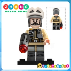 Xếp hình Star Wars Stormtrooper - Rebel Pilot - Flametrooper- Rebel Trooper Lego Minifigures Lele C041 048