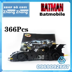 [366 hình] Xếp hình Batman siêu xe Batmobile phiên bản Limited Edition Lego Minifigures 8228