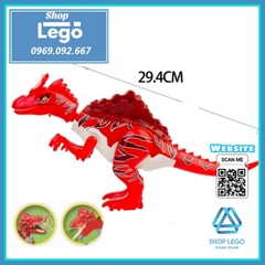 Xếp hình khủng long Protohorn Stegosaurus kêu được trong Công viên kỷ Jurassic World Lego Minifigures YG77088