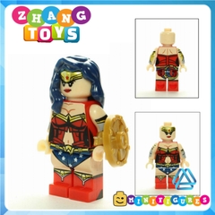 Xếp hình Iron man Wonder woman Anti Spider-Man Captain America Aquaman Marvel DC Comics Lego Minifigures POGO PG8209