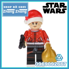 Xếp hình Star Wars Stormtrooper Darth Vader - Rebel Trooper Han Solo Leia Lego Minifigures Luke Skywalker POGO PG8200