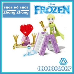 Xếp hình Elsa Nữ hoàng băng giá và Anna trong Frozen Lego Minifigures SY1372