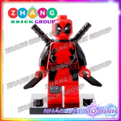 Xếp hình Loki - Robin - Wolverine - shazam - Flash - Nightwing - Venom - Deadpool DC Lego Minifigures Xinh X010 - 018