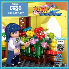 Xếp hình 364 hình tiệm hoa Hyuga Hinata và Haruno Sakura trong phim Naruto Lego Minifigures PRCK 69627