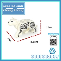 Xếp hình thế giới động vật Báo đốm Hổ vằn Nai sừng tấm bò sữa Lego Minifigures JM001