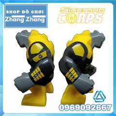Đồ chơi Xếp hình Yellow Lantern Arkillo Siêu anh hùng Sinestro Green Lantern BigFigures Minifigures Xinh XH894