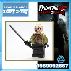 Xếp hình Jason Voorhees - Friday the 13th tên sát nhân Halloween Lego Minifigures WM302 WM6003
