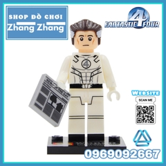 Xếp hình Fantastic The Thing Invisible Woman Human Torch Dr Doom Sue Storm Reed Richards Johnny Lego Minifigures SY288