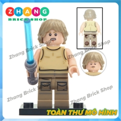 Đồ chơi Xếp hình Star Wars Skywalker - Han Solo - Yoda Admiral  - Rebellion - Sabine - Rose - Jabba Minifigures POGO PG8115
