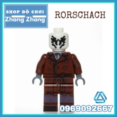Xếp hình Rorschach trong Watchmen Lego Minifigures Kopf KF267 KF6019