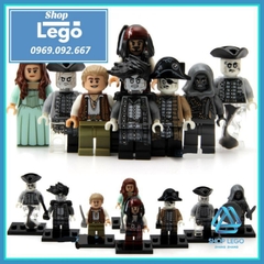 Xếp hình Pirates of the Caribbean: Salazar’s Revenge và Jack Sparrow Lego Minifigures KSZ719