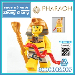 Đồ chơi Xếp hình Thần Anubis và Pharaoh đại chiến xác ướp Ai Cập Mummy Minifigures KL9006