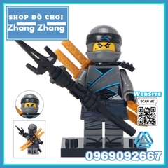 Xếp hình Ninjago Master Spinjitzu Harumi Samurai X Lego Minifigures LELE A001-008
