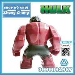 Xếp hình Red Hulk Big Figures Lego Minifigures POGO PG857 PG8262