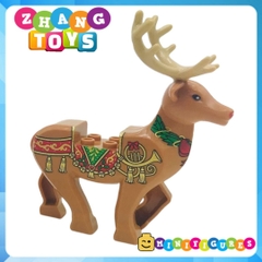 Đồ chơi xếp hình mô hình tuần lộc giáng sinh của ông già Noel Merry Christmas Minifigures Xinh XH1785