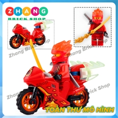 Xếp hình Ninjago Jay - Zane - Kai - Lloyd - Nya - Cole - Ice Emperor - General Vex Lego Minifigures PRCK 61015