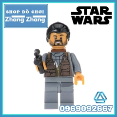 Xếp hình Star Wars Hunter Droid - Boba Fett - Stormtrooper - Bodhi Rook - Hera - Pao Lego Minifigures POGO PG8066