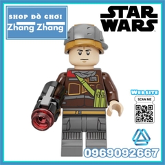 Đồ chơi xếp hình Star Wars Storm Trooper - Rebel Trooper First Order Flametrooper Minifigures POGO PG8290