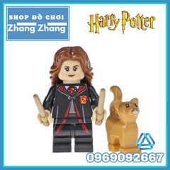 Đồ chơi xếp hình Harry Potter Hermione Trelawny Cho Chang Dean Thomas Dobby Tina Scamander Minifigures POGO PG8192