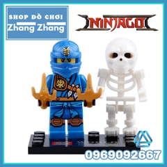 Đồ chơi Xếp hình Ninjago KAI - JAY - COLE - ZANE - Lloyd - WU - NYA - Morro Minifigures SY282