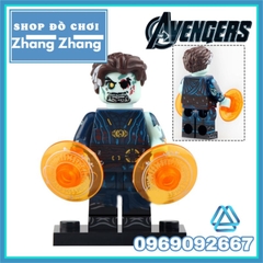 Đồ chơi xếp hình Marvel What-If Marvel Zombie gồm Captain America - Iron man - Wong - Hawkeye Minifigures Xinh X0325