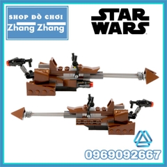 Đồ chơi xếp hình Star Wars Rebel Alliance Battle Pack Chiến tranh giữa các vì sao Minifigures K-010