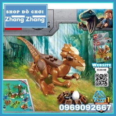 Xếp hình Công viên khủng long Jurassic World mới nhất 2020 Lego Minifigures MG2019