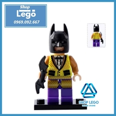 Xếp hình batman Bruce Alfred Pennyworth Barbara James Gordon Harley Quinn Riddler Penguin Lego Minifigures Pogo PG8045