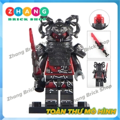 Xếp hình Ninjago Shadow - Ash - Slackjaw - Blunck - Rivett - Vermin - Raggmunk - Machia Lego Minifigures POGO PG8055