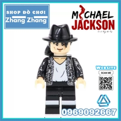 Đồ chơi xếp hình ngôi sao nhạc pop Michael Jackson Minifigures Kopf KF6047