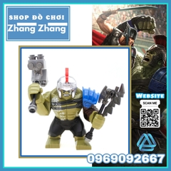 Xếp hình Hulk Ranarok Big Figures (Búa+Rìu) Lego Minifigures Decool 0281