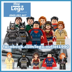 Xếp hình Batman
- Superman
- Lex Luther
- Wonder Woman
- Lois Lane
- Hechman Lego Minifigures Decool 0238 0243