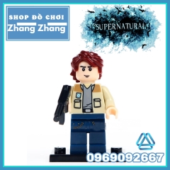 Xếp hình Supernatural anh em Dean & Sam Winchester và Castiel Lego Minifigures WM6004