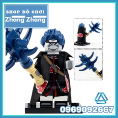 Xếp hình Naruto Tatasciore - Tobi - Uchiha Sasuke - Deidara - Madara - Obito Kisame Sasori Lego Minifigures Kopf KF6118