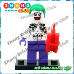 Xếp hình Batman Joker Harley Quinn Two Face Starfire Poison Ivy ScareCrow Lego Minifigures POGO PG8013