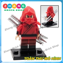 Mô hình nhân vật Iron Fist Bullseye Elektra Jessica Jones Marvel Rivals G0197 Zhang Brick Shop