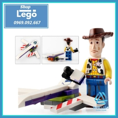 Xếp hình Câu chuyện đồ chơi Toys Story 4 Woody - Buzz - Jessie - Green Alien - Sarge - Zurg Lego Minifigures SY6699