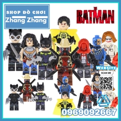 Xếp hình Deadpool Deathstroke Wonderwoman DC Joker Batgirl Red Hood Yellow Lantern Catwoman Lego Minifigures POGO PG8158