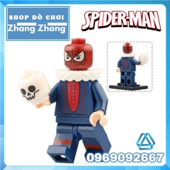 Xếp hình Symbiote Iron Man - Venom - Wolverine - Spider-Man - Deadpool Lego Minifigures WM6044