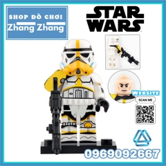 Đồ chơi xếp hình Dark Trooper trong Star Wars Chiến tranh giữa các vì sao Mô hình Minifigures Koruit XP395 KT1052