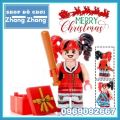Xếp hình giáng sinh Hulk Deadpool Spider-Man Wolverine Supergirl Groot Marry Christmas Lego Minifigures POGO PG8185