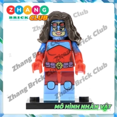 Mô hình nhân vật Black Canary Cannonball Atomic woman Dark Phoenix Canary Dormammu Mr Sinister Red Arrow POGO PG8059