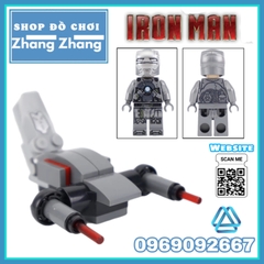Xếp hình Người sắt Iron Man biến hình Hulkbuster 12in1 Lego Minifigures Elephant JX1162