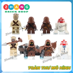 Xếp hình Star Wars Tatooine Battle mới nhất Lego Minifigures K-006