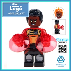 Đồ chơi Xếp hình Elektra White Canary Fire Storm Captain Cold - Parallax Super Boy Booster Gold Minifigures POGO PG8079