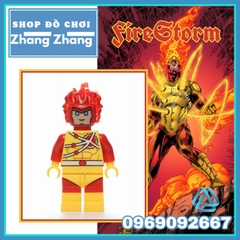 Xếp hình Fire Storm Siêu anh hùng DC Comics Lego Minifigures Koruit Wm400