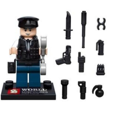 Xếp hình lực lượng cảnh sát đặc nhiệm Hongkong PTU SDU đặc nhiệm Phi Hổ SwatLego Minifigures SY278