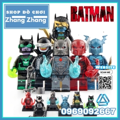 Xếp hình Batman Red Death Dawnbreaker The Merciless The Bat Who Laughs Murder Machine Drowned Lego Minifigures WM6057