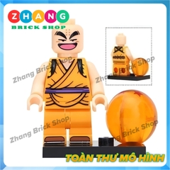 Xếp hình Dragon Ball Goku - Android 17 - Tien Shinhan - Krillin - Bardock Lego Minifigures Koruit KT1009